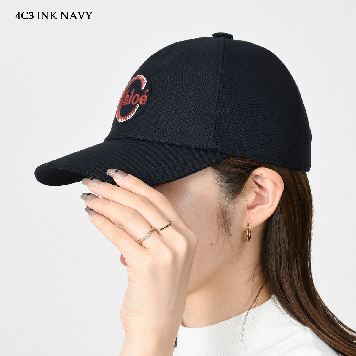 CHLOE クロエ 帽子キャップ SWING ウールキャップ CHC24SD078WOC 