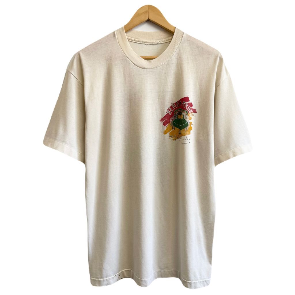 90's señor frog's セニョールフロッグス 両面プリント カエル