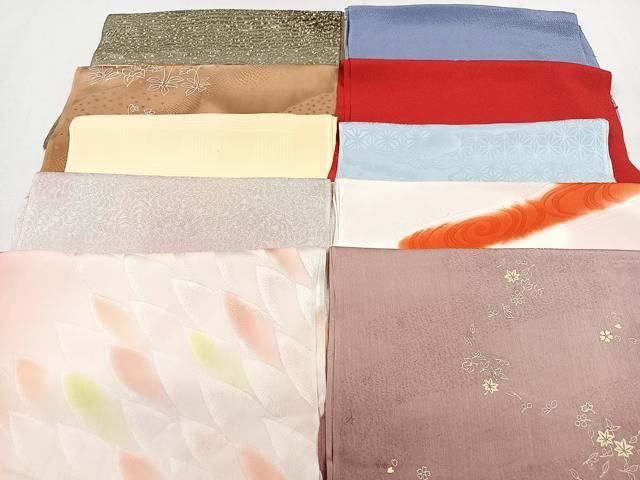 平和屋着物 和装小物 上質な帯揚げ 10枚セット CAAK2750xe