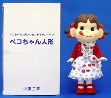 中古】フィギュア ペコちゃん人形(ミルキー) ペコちゃん人形