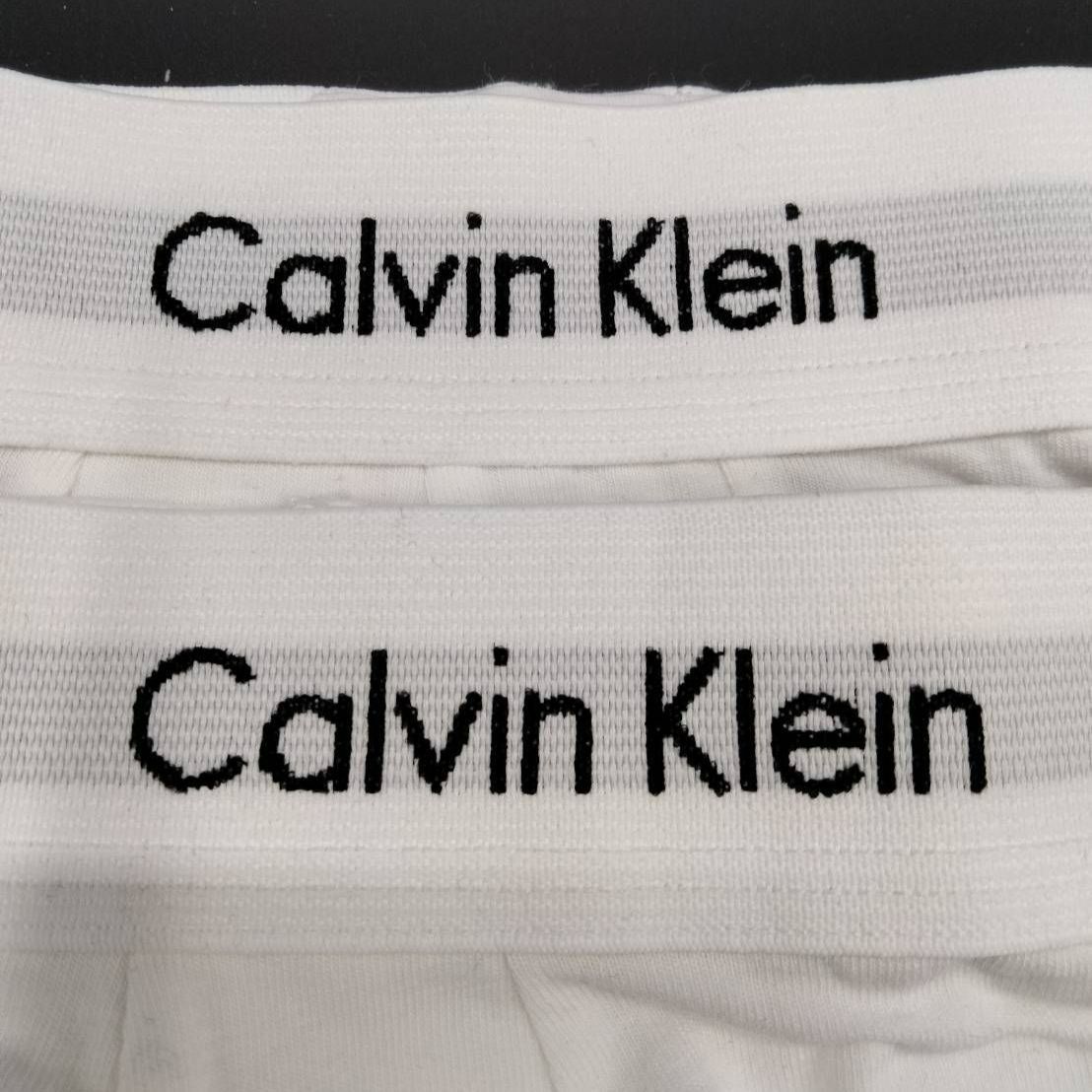 Calvin Klein ローライズボクサーパンツ ホワイト Mサイズ 2枚セット