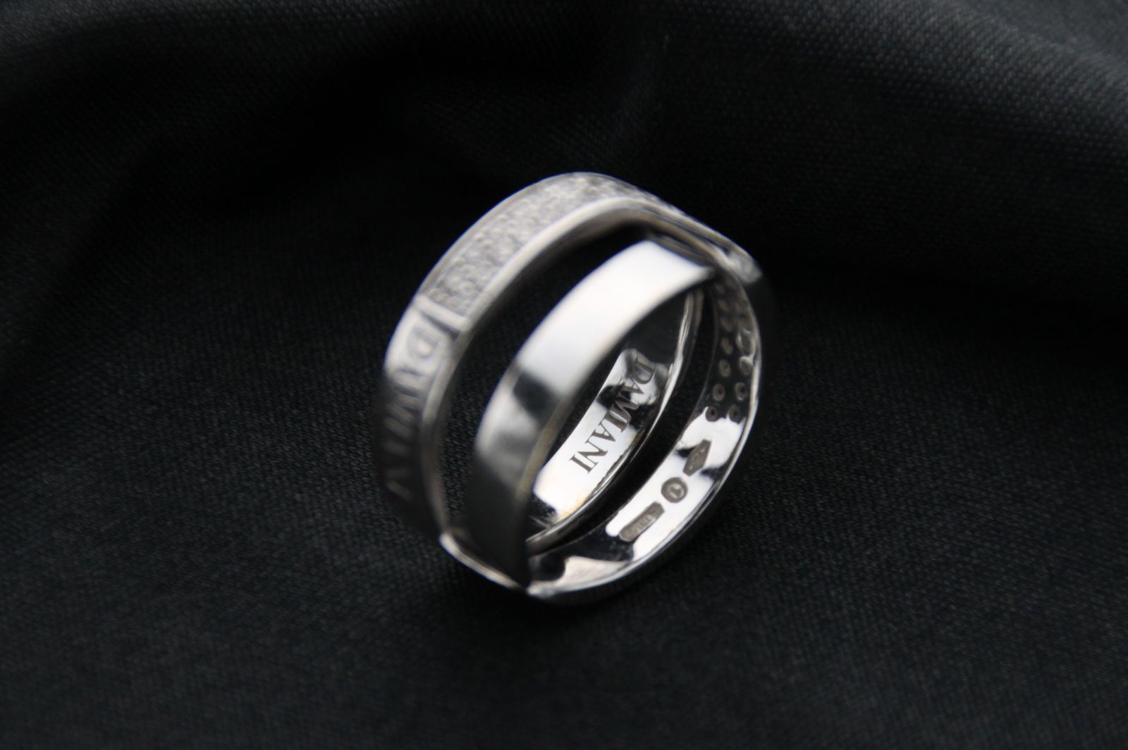 DAMIANI】ダミアーニ BACI / バーチ リング K18 18K 750 ホワイト