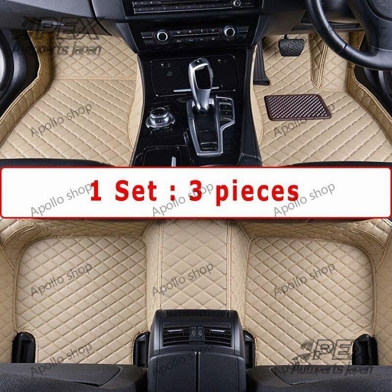 アウディ A6 2004～ 右ハンドル用 車 インテリア 装飾 スタイリング カーペット レザー フロント リアカーペット フロアマット ZYP42 入荷