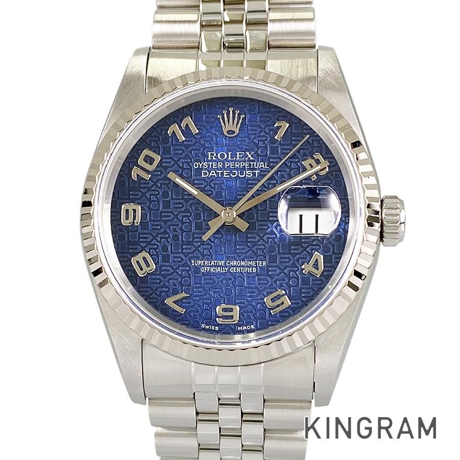 ロレックス ROLEX デイトジャスト 16234 SS WG 自動巻 メンズ 腕時計 sss【中古】