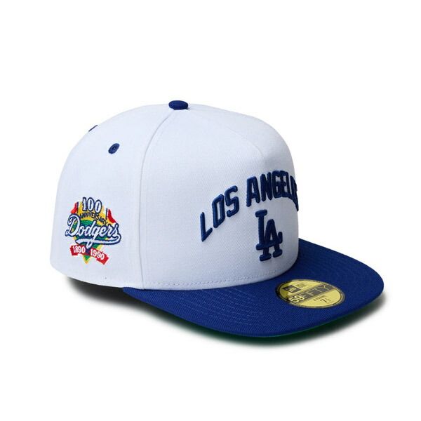 NEWERA CAP ニューエラ キャップ 59FIFTY A-Frame Dodgers Pack ロサンゼルス・ドジャース ホワイト ダークロイヤルバイザー  メンズ 男性 帽子 ハット 小物 国内正規品 正規取扱店 NEW ERA  プレゼント ギ