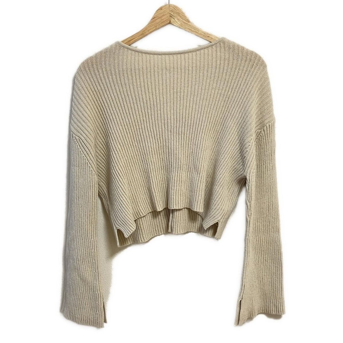 DEUXIEME CLASSE ドゥーズィエム カーディガン レディース - アイボリー 長袖|ショート丈