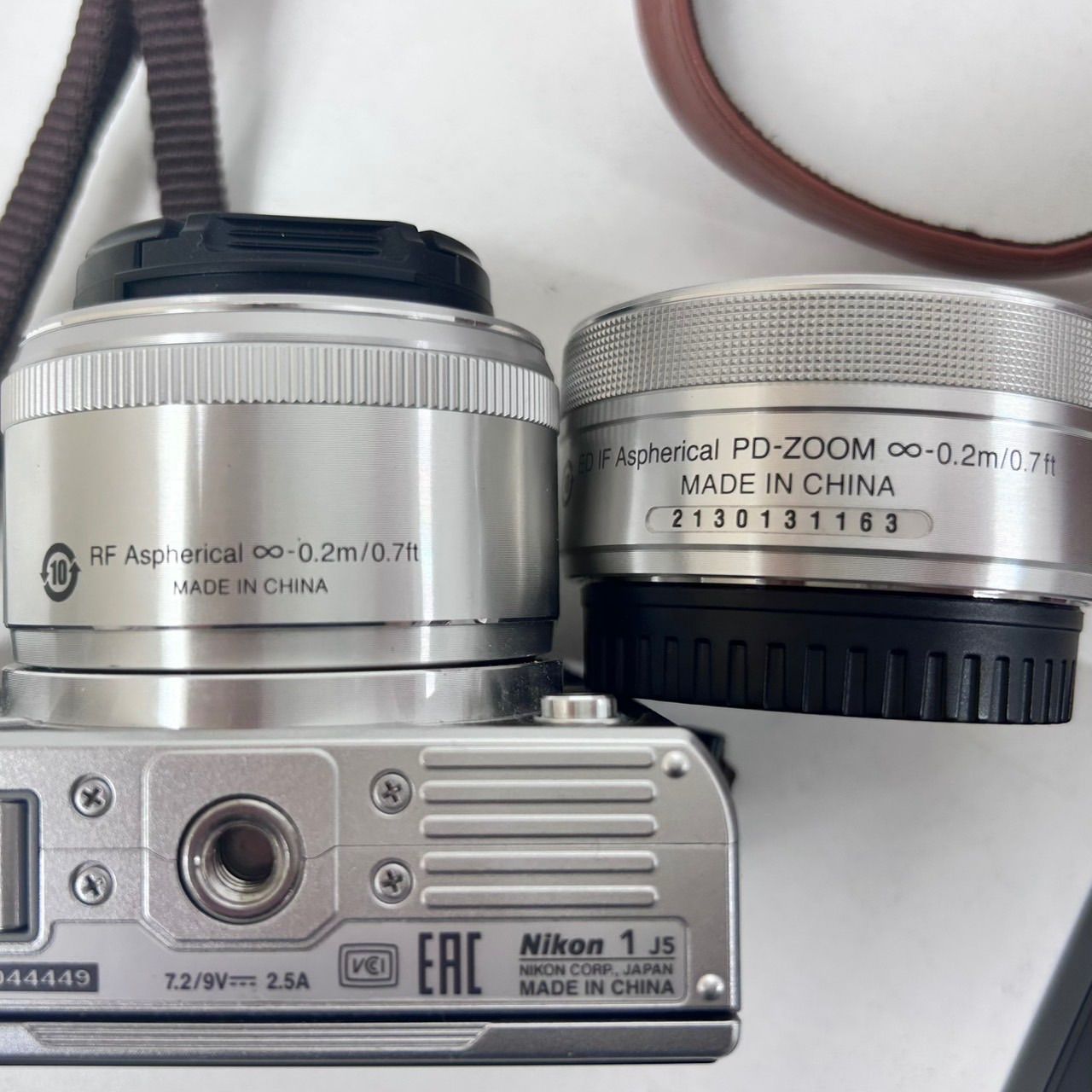 Nikon 1 J5 ダブルレンズキット シルバー Nikon NIKON 1 J5 Wレンズ