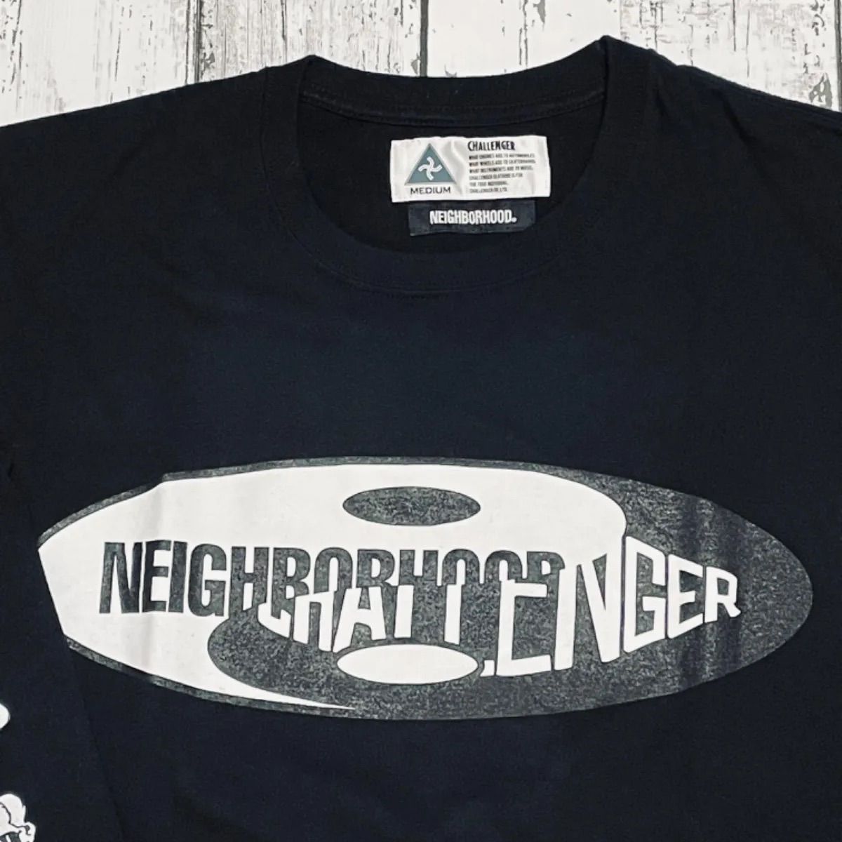 NEIGHBORHOOD　cootie challenger Tシャツ　M　黒