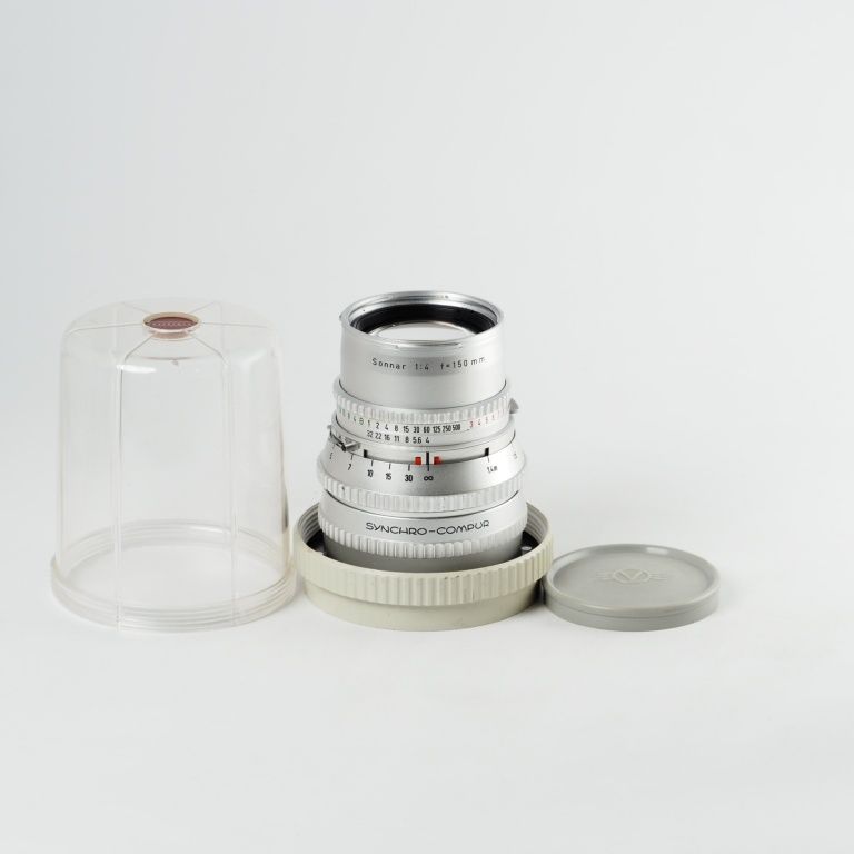 HASSELBLAD Sonnar C 150mm F4 ケース付き HASSELBLAD Carl Zeiss Sonnar C 150mm F4 シルバー ハッセルブラッド
