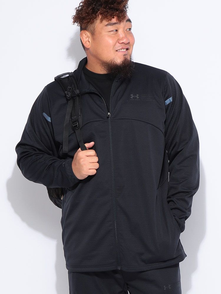 UNDER ARMOUR アンダーアーマー FITTED STORM ウインターニット 3レイヤー フルジップスタント ジャケット