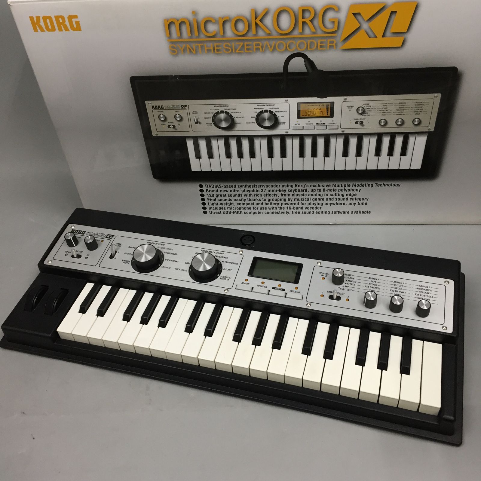 KORG microKORG XL SYNTHSIZER VOCODER f146