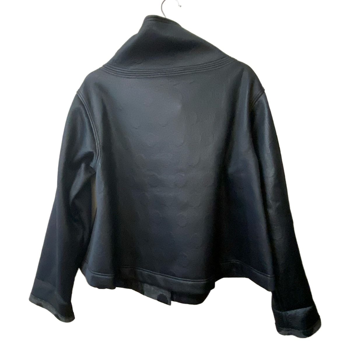 ジウ/センソユニコ 慈雨 サイズ40 M 黒×ブラウン レディース ドット柄/ノースリーブ 美品 ワンピース ジウ⁄センソユニコ 慈雨 サイズ40 M - アイボリー×黒 レディース 長袖