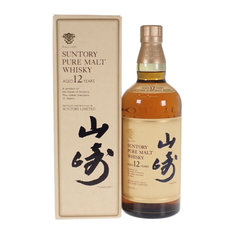 【中古】【Sランク】SUNTORY サントリー 山崎 12年 シングルモルトウイスキー 43％ 700ml 箱付 正規品 お酒 アルコール ギフト【ISEYA】