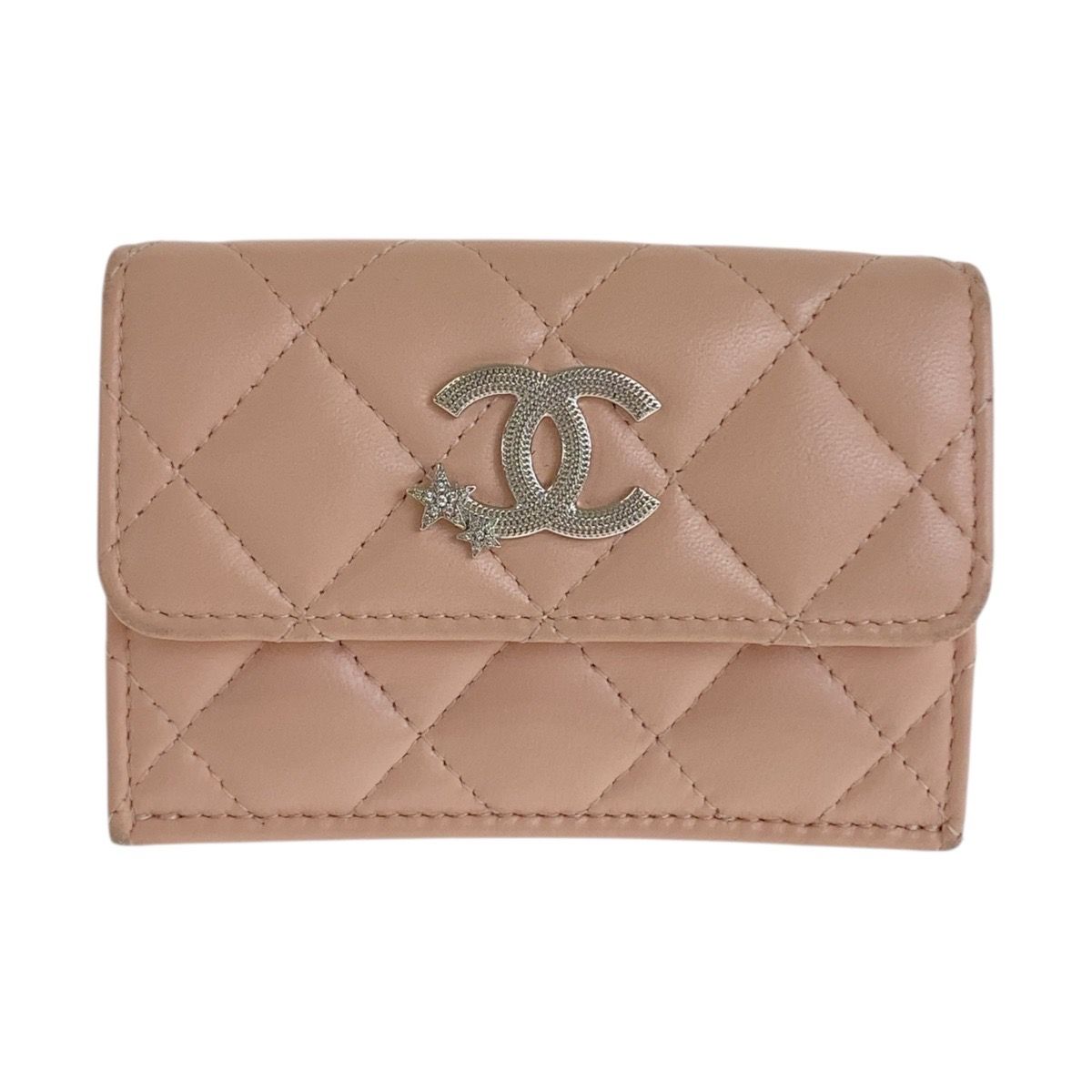 大得価，正規品 CHANEL シャネル マトラッセ ココマーク コンパクト