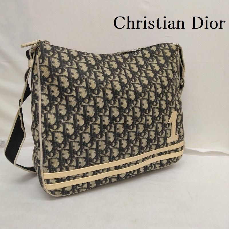 Christian Dior クリスチャンディオール ショルダーバッグ No.1 トロッター 柄 PVC エナメル ショルダー バッグ - メルカリ