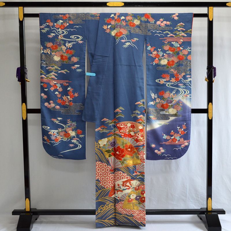 逸品 振袖7点セット 京友禅 金彩 刺しゅう 八掛友禅染め 逸品 振袖7点セット 京友禅 金彩 刺しゅう 八掛友禅染め