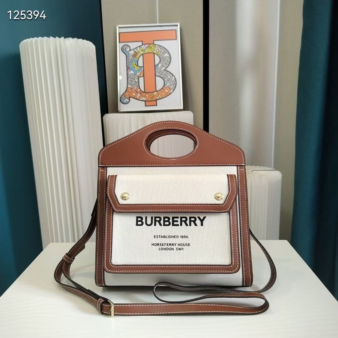 今日 BURBERRY ハンドバッグとショルダーバッグ サイズの な価格
