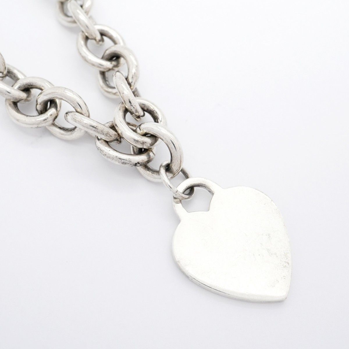 ☆SALE【5jfb0332】ティファニー ネックレス ハートタグ