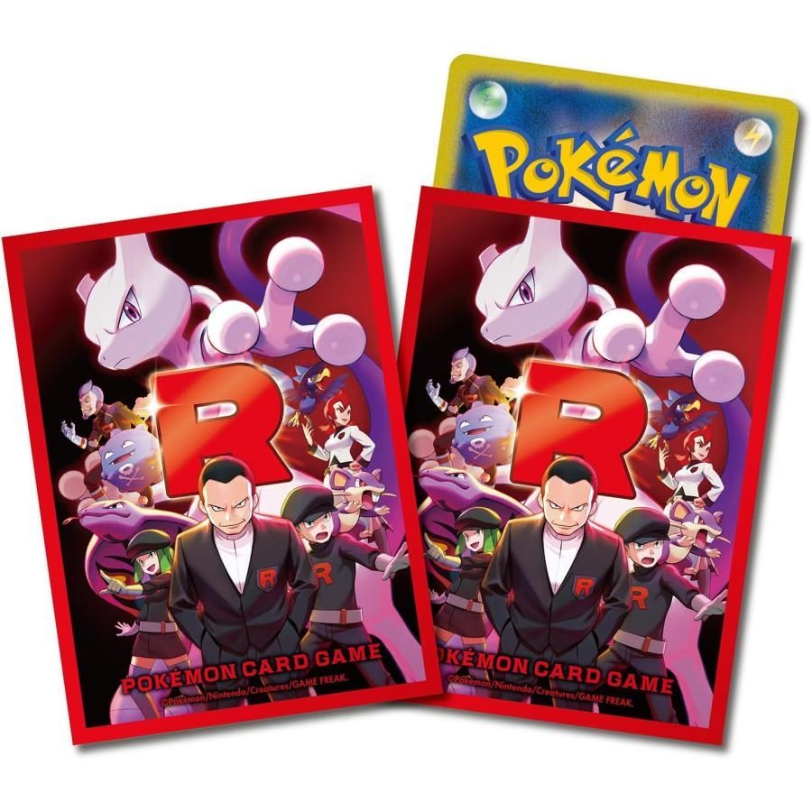 デッキケース デッキシールド ロケット団 ポケカ ポケモンカード