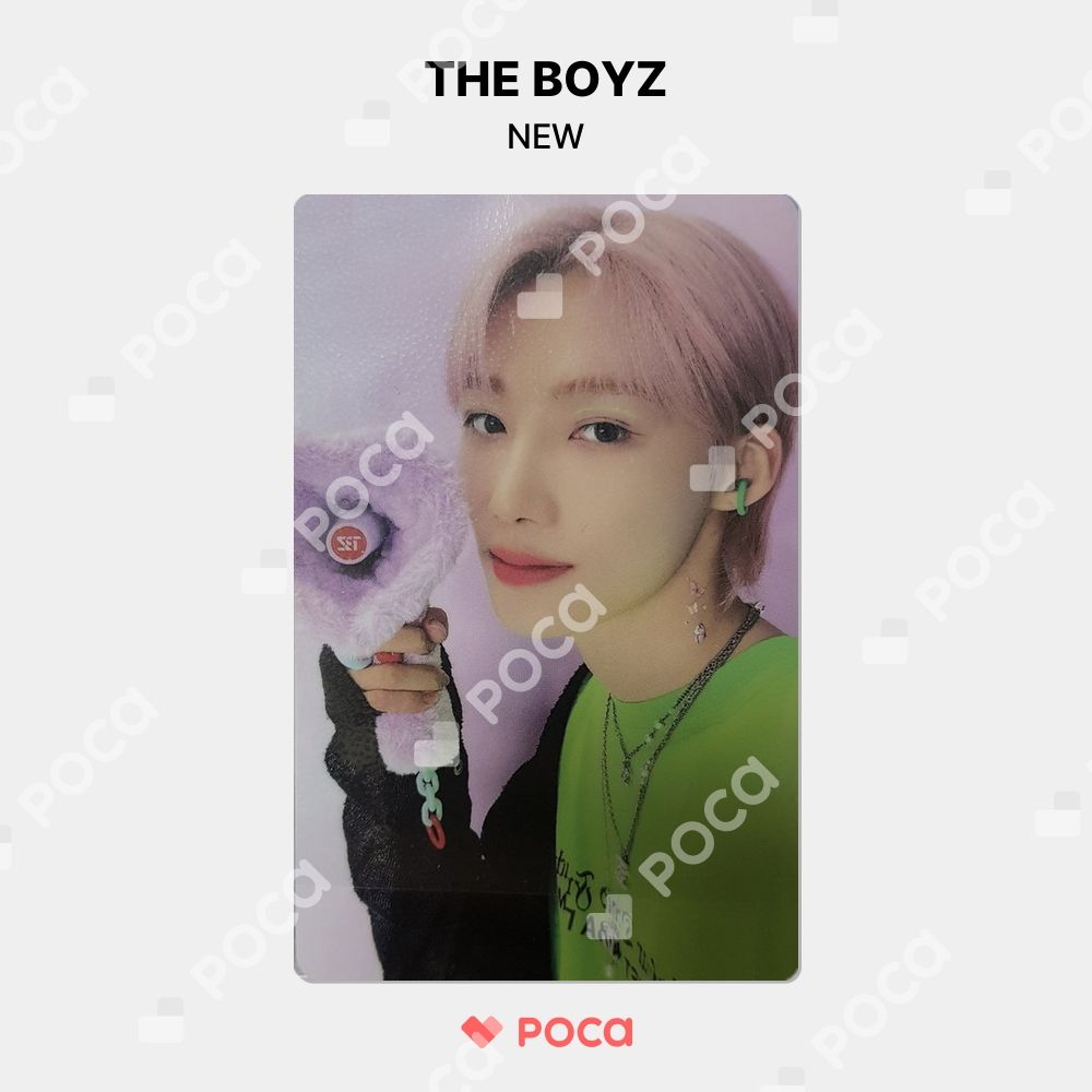 THE BOYZ ニュー トレカ BE AWARE WITHMUU ラキドロ 公式 トレカ
