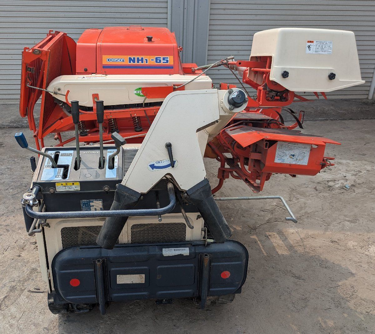 鹿児島発　コムソン製造元クボタ ディーゼルエンジンハーベスタNH1-65(RH650) 鹿児島発 コムソン製造元クボタ ディーゼルエンジンハーベスタNH1-65