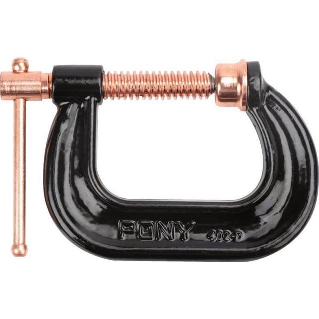 ポニー PONY 412-D PONY スチール カッパー Cクランプ１２インチ 品番 412-D バイス クランプ 固定 鉄工 木工所 リフォーム シャコ万 万力