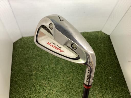 ヨネックス CYBER STAR NANO V 2007 6S アイアンセット IR NANO HI-SPEED SHAFT 050 フレックスR メンズ 男性用 右利き 右用 Cランク ゴルフクラブ