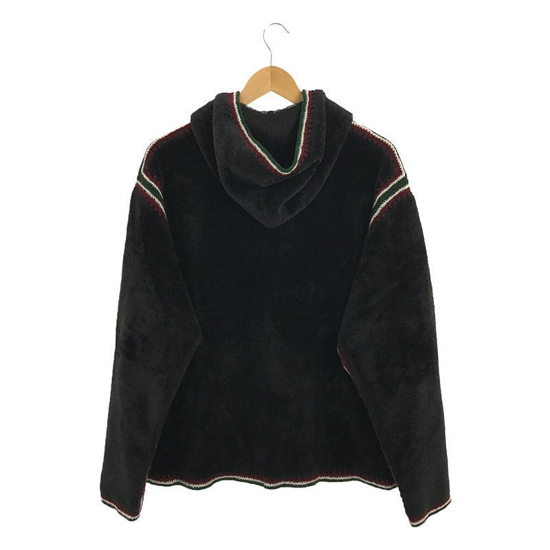 SUPREME / シュプリーム | crochet edge hooded zip up top  