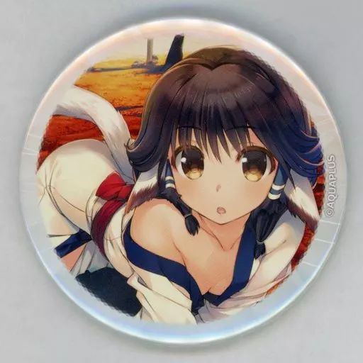 中古】バッジ・ピンズ 08.アルルゥ 75mm缶バッジ 「くじ引き堂