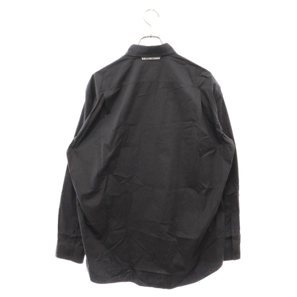 BALENCIAGA (バレンシアガ) 20SS バックロゴタグオーバーサイズ長袖 