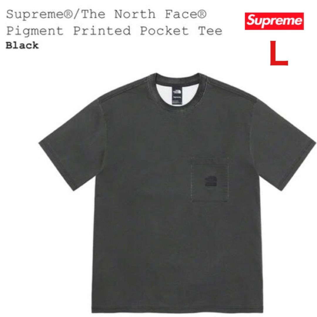 Supreme × The North Face / Pigment Printed Pocket Tee