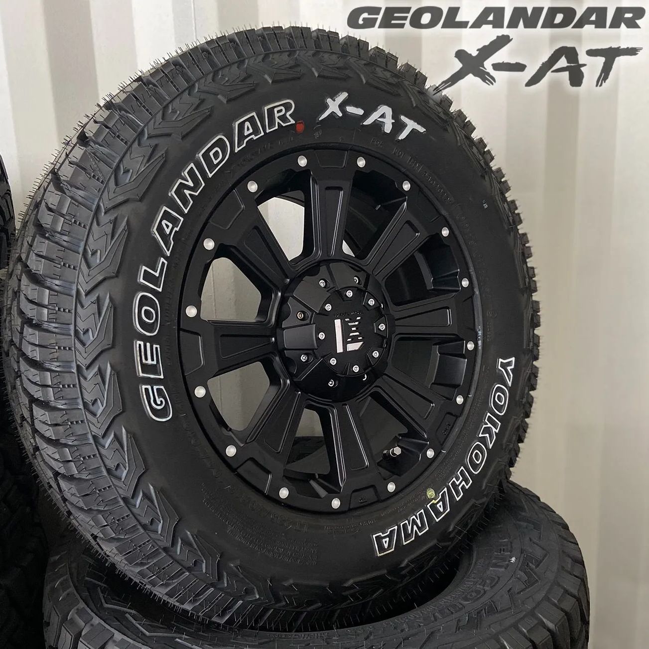 LEXXEL【DeathRock】デリカD5 エクストレイル RAV4 CX5 ヴァンガード 16インチ トーヨー オープンカントリー RT 232/70R16 ホワイトレター