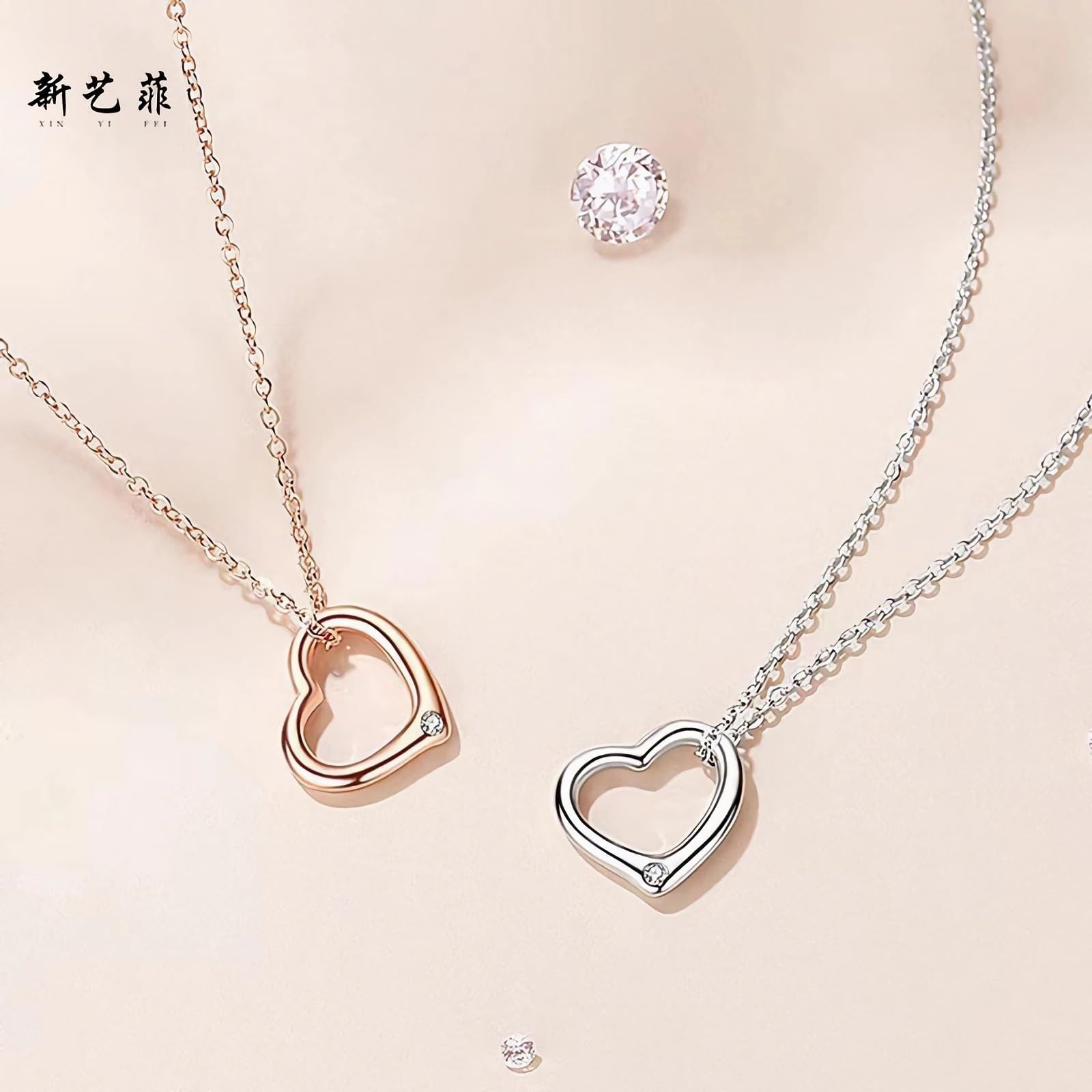 ファションネックレス ネックレスペンダント 女性 プレゼン最適ネックレス お レディース シルバー925ネックレス ネックレス 金属アレルギー対応 にも ジルコニア 最 ネックレスレディース