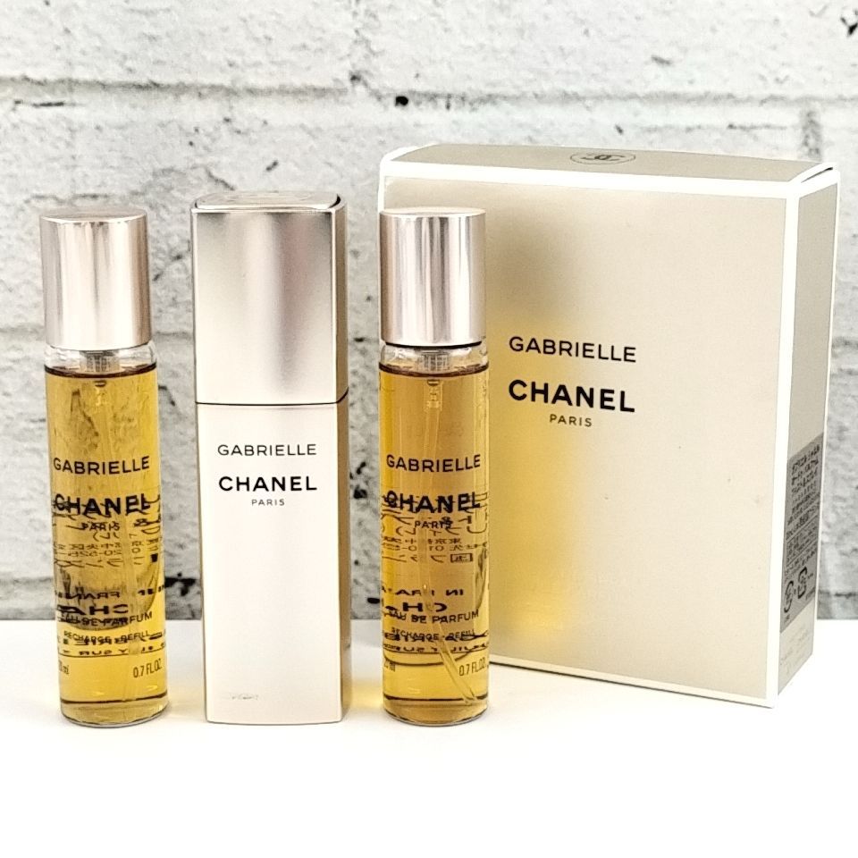 CHANEL ガブリエル 香水 20ml×3（1本使用・2本未開封） CHANEL シャネル ガブリエル オードパルファム ツィスト