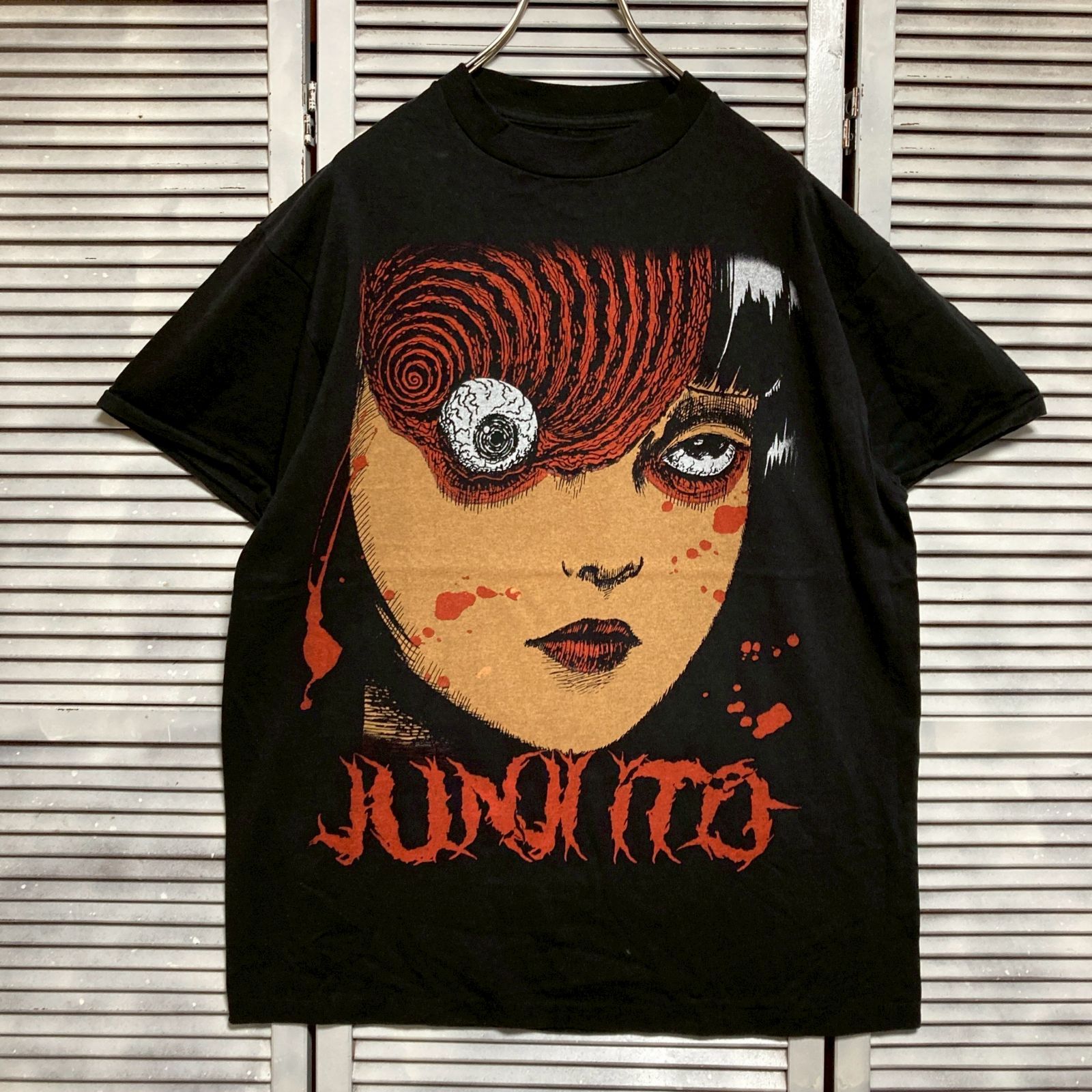 うずまき Tシャツ 黒 伊藤潤二 マンガT アニメT 公式 Amazon.co.jp: 伊藤潤二 うずまき Tシャツ ホラー漫画 sukekiyo