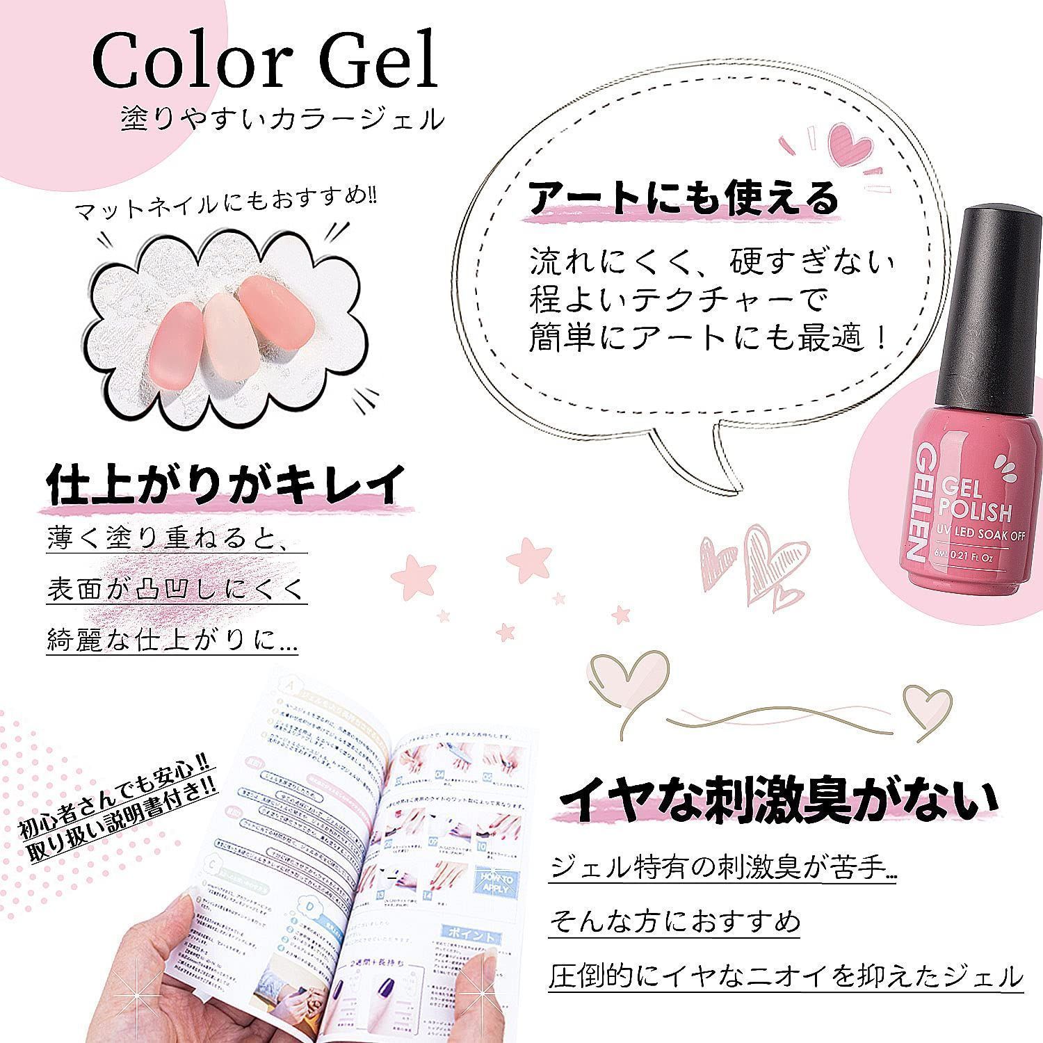 人気の福袋 都内で 新品 未使用 数量限定 セルフネイル サロン級セット 72wライト カラージェル12色付き ネイルアート用品 Www Awarestorebr Com Br Www Awarestorebr Com Br