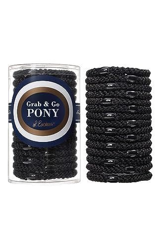ブラック ＦＲＡＮＣＥ ＬＵＸＥ ポニーテール チューブ 15P ヘアゴム リングゴム ヘアアクセサリー レディース おしゃれ 耐久性 伸縮性 結び跡が残りにくい 絡みにくい 髪留め ブラック