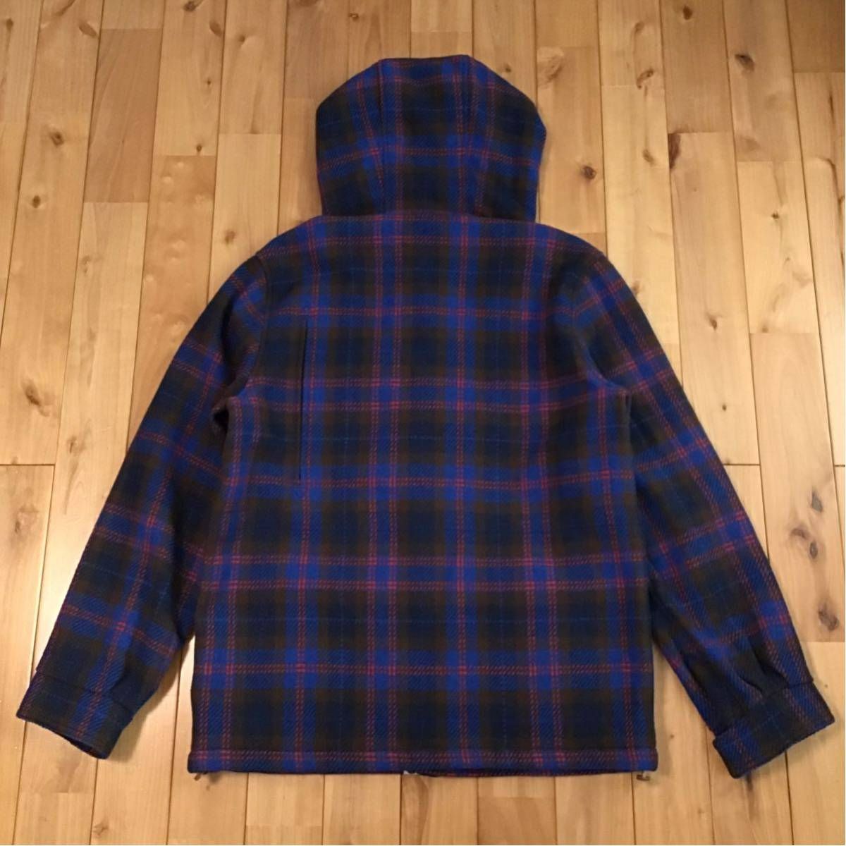 Gore windstopper × BAPE チェック フード ジャケット Lサイズ a 