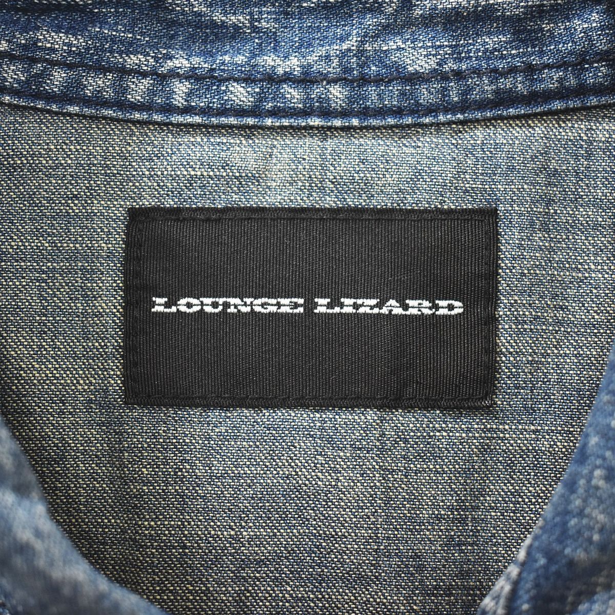 人気】 ラウンジリザード LOUNGE LIZARD 長袖 デニム SELVEDGE DENIM 