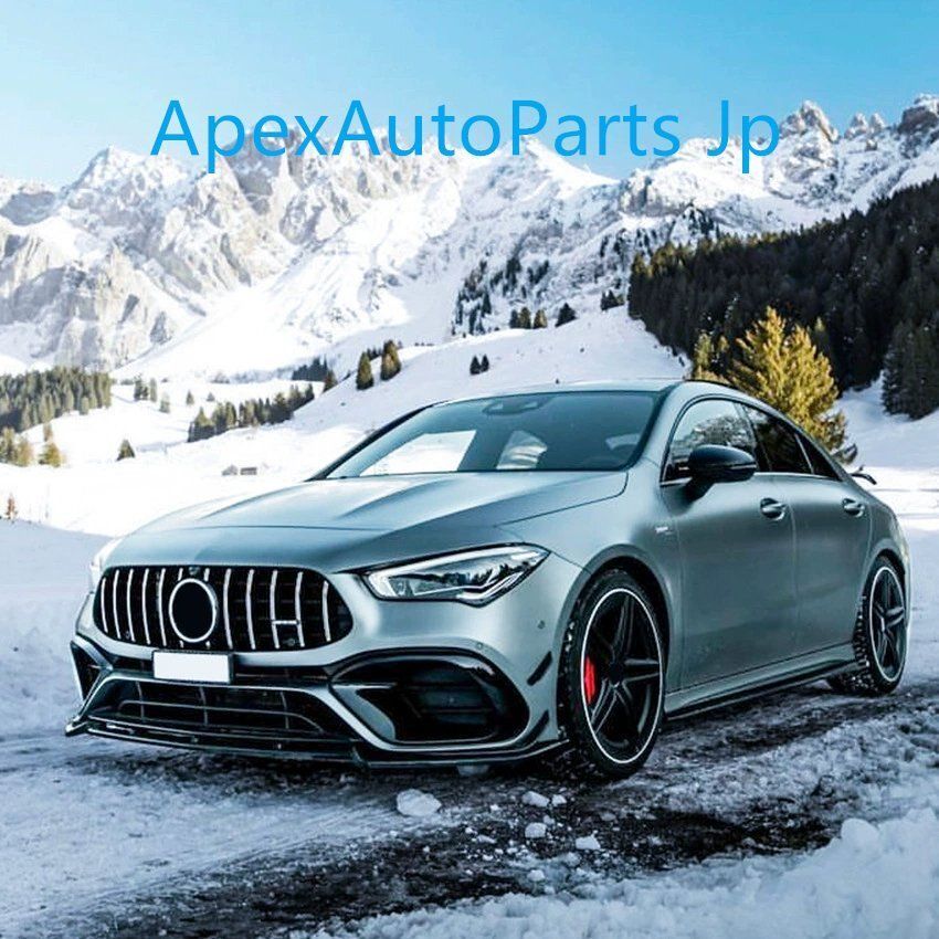 メルセデスベンツ CLAクラス C118 CLA45 AMG 2020 フロントバンパー フロントリップ フロントスプリッター 外装
