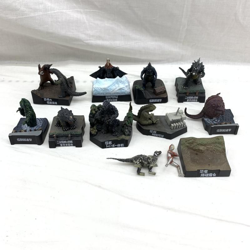 中古】現状品)ｳﾙﾄﾗ怪獣名鑑 帰ってきたｳﾙﾄﾗﾏﾝ 怪獣総進撃 10種ｾｯﾄ[91