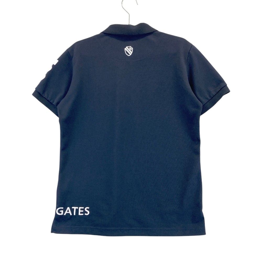 【美品！】PEARLY GATES ネイビー ジップアップシャツサイズ4 サイズ：4 PEARLY GATES パーリーゲイツ ニットジップジャケット