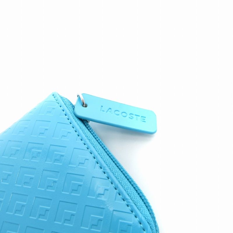 【廃盤・旧ロゴ】LACOSTE（ラコステ） 総柄 ラウンドファスナー 長財布 廃盤・旧ロゴ】LACOSTE（ラコステ） 総柄 ラウンドファスナー 長財布