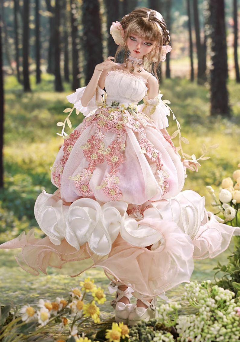 AX926 BJD 1/4 ドール本体 Lilia 球体関節人形 ハンドメイド