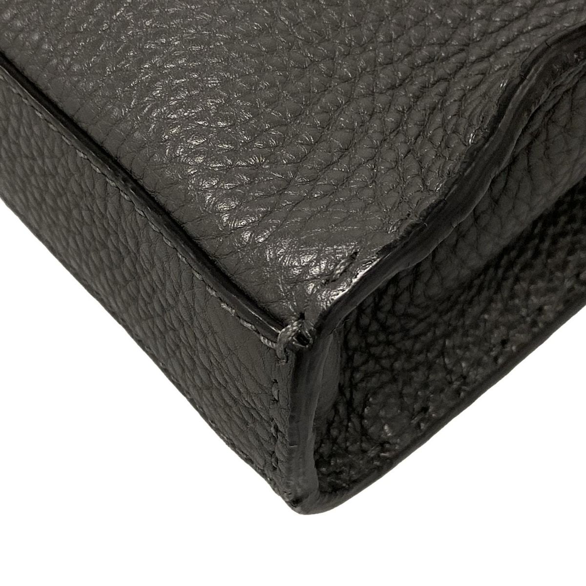 【美品✨オールレザー/A4サイズ】アニエスベー　トートバッグ　ビジネス　黒 美品✨オールレザー/A4サイズ】アニエスベー トートバッグ