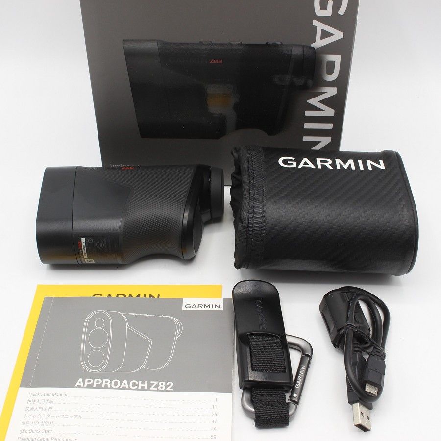 GARMIN Approach Z82 010-02260-10 GPS搭載レーザー距離計 ゴルフナビ ブラック ガーミン 本体