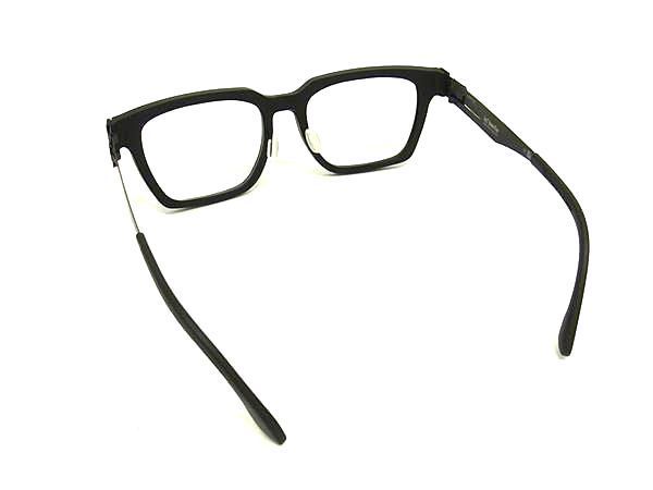 ic! berlin アイシーベルリン 51 19-145 M3M1SJ32 度入り メガネ 眼鏡 メンズ レディース ブラック系 AZ8662