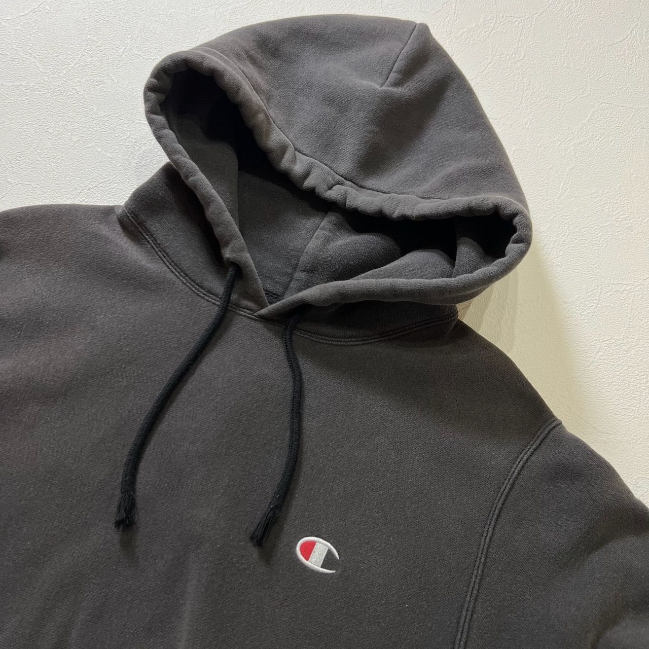 champion REVERSE WEAVE 目有り フェード フーディー プルオーバー 