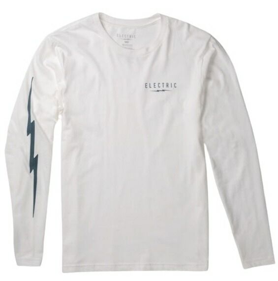 Electric Undervolt L/S T-Shirt White L Tシャツ 送料無料