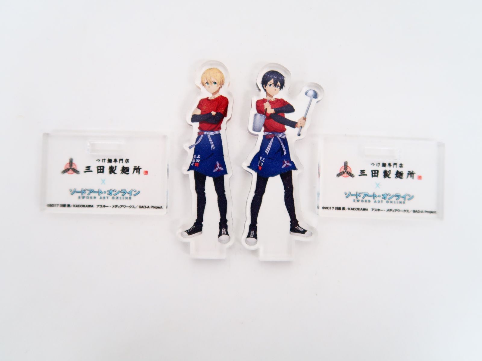 ソードアートオンライン　限定アクリルスタンド　キリト、ユージオのみまとめ売り ソードアートオンライン 限定アクリルスタンド キリト、ユージオ